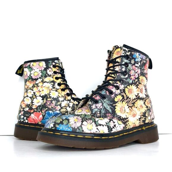 Dr Martens Made In England Sienna Miller 1460 Ankle Boots Women’s 5 Shoes - Picture 2 of 12